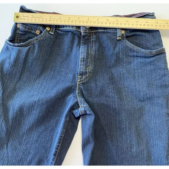 Levi's 550 Women's Jeans Size 10M (Fit 30x30.5) Mid Rise Straight Dark Wash VTG - Picture 4 of 10